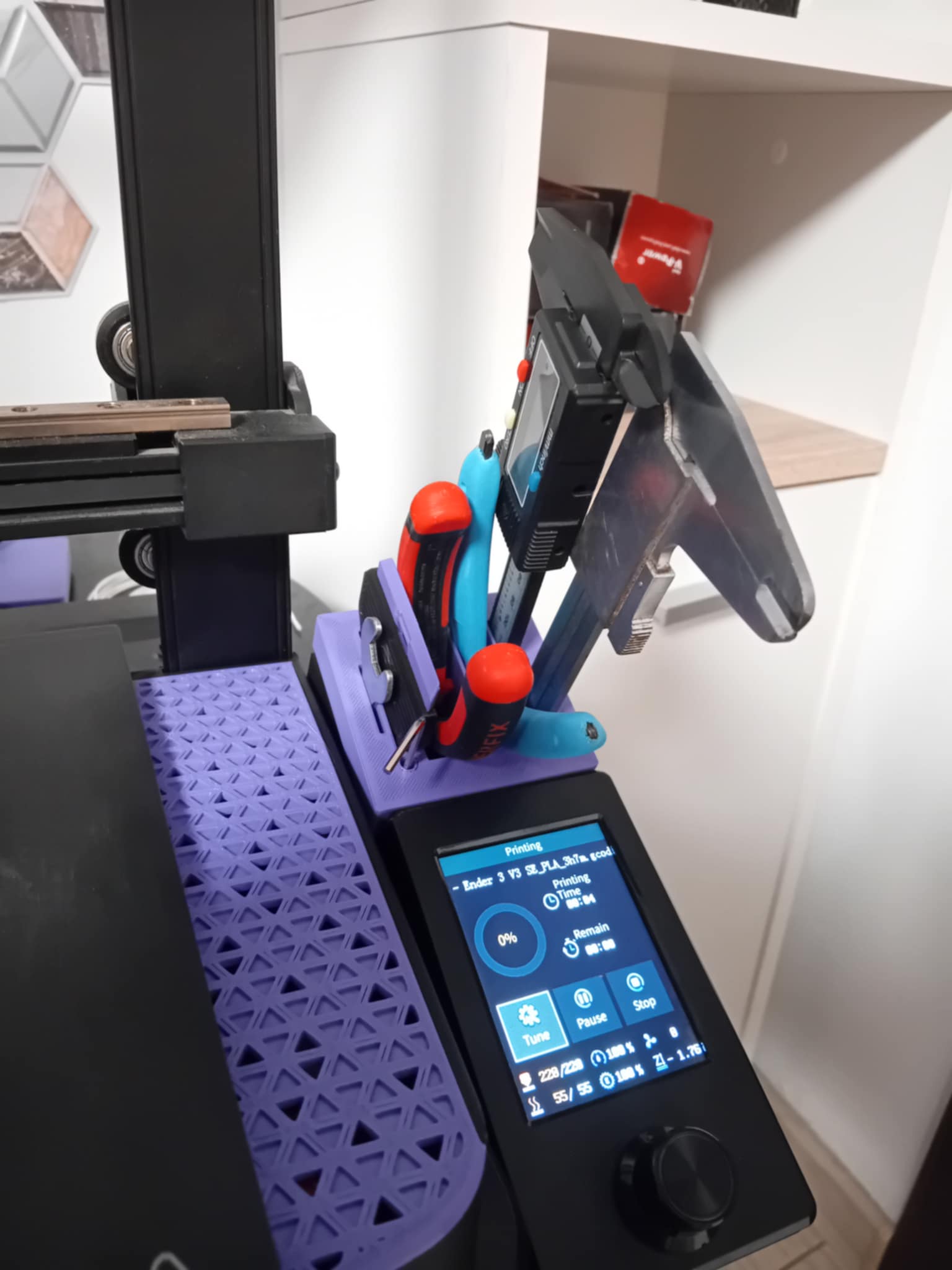 Creality Ender 3 V3 SE - Tool Rack