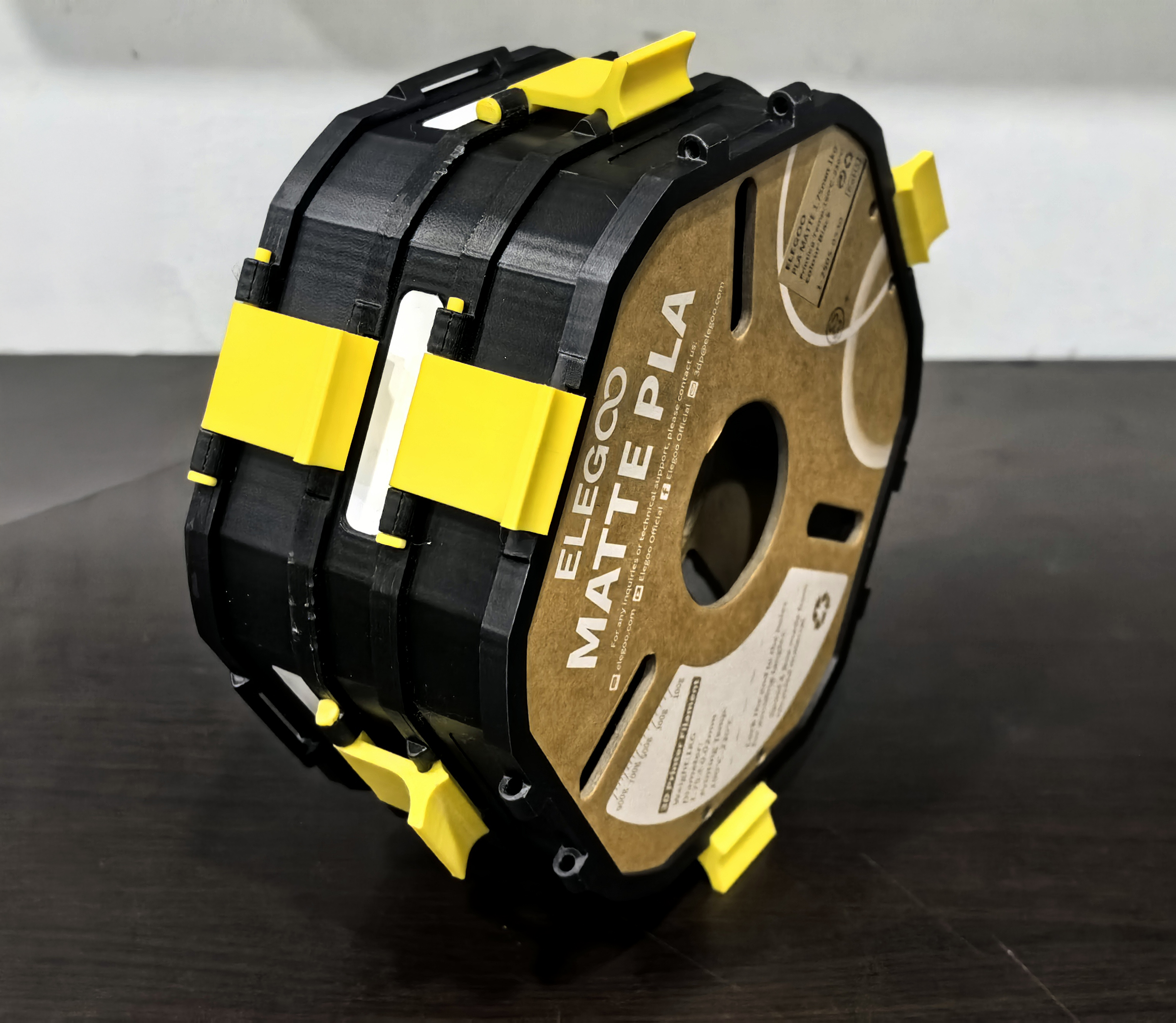 Recycled Spool Storage Box (Stackable System) | Caja de Almacenamiento Reciclada (Sistema Apilable) — thumbnail 3