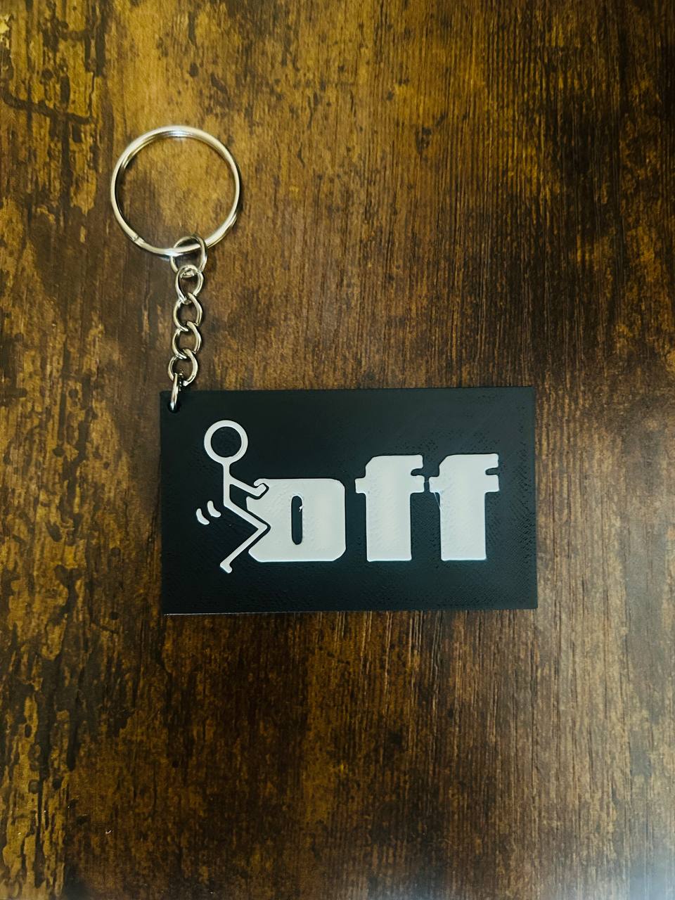 f-off keychain