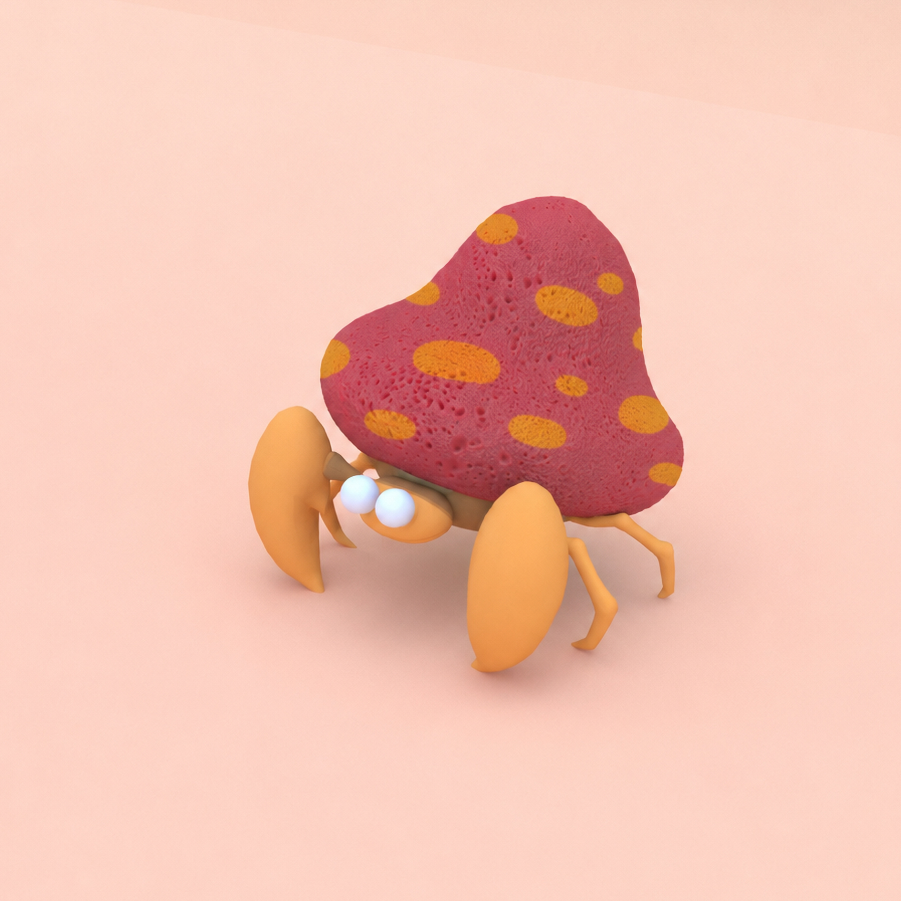 ℗047 Parasect Face Sponge Stand