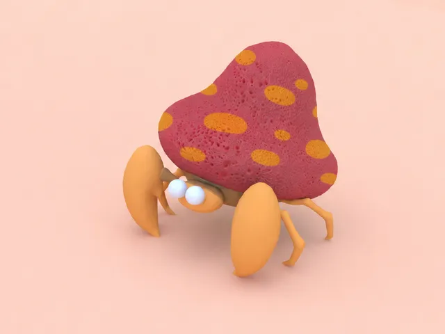 ℗047 Parasect Face Sponge Stand