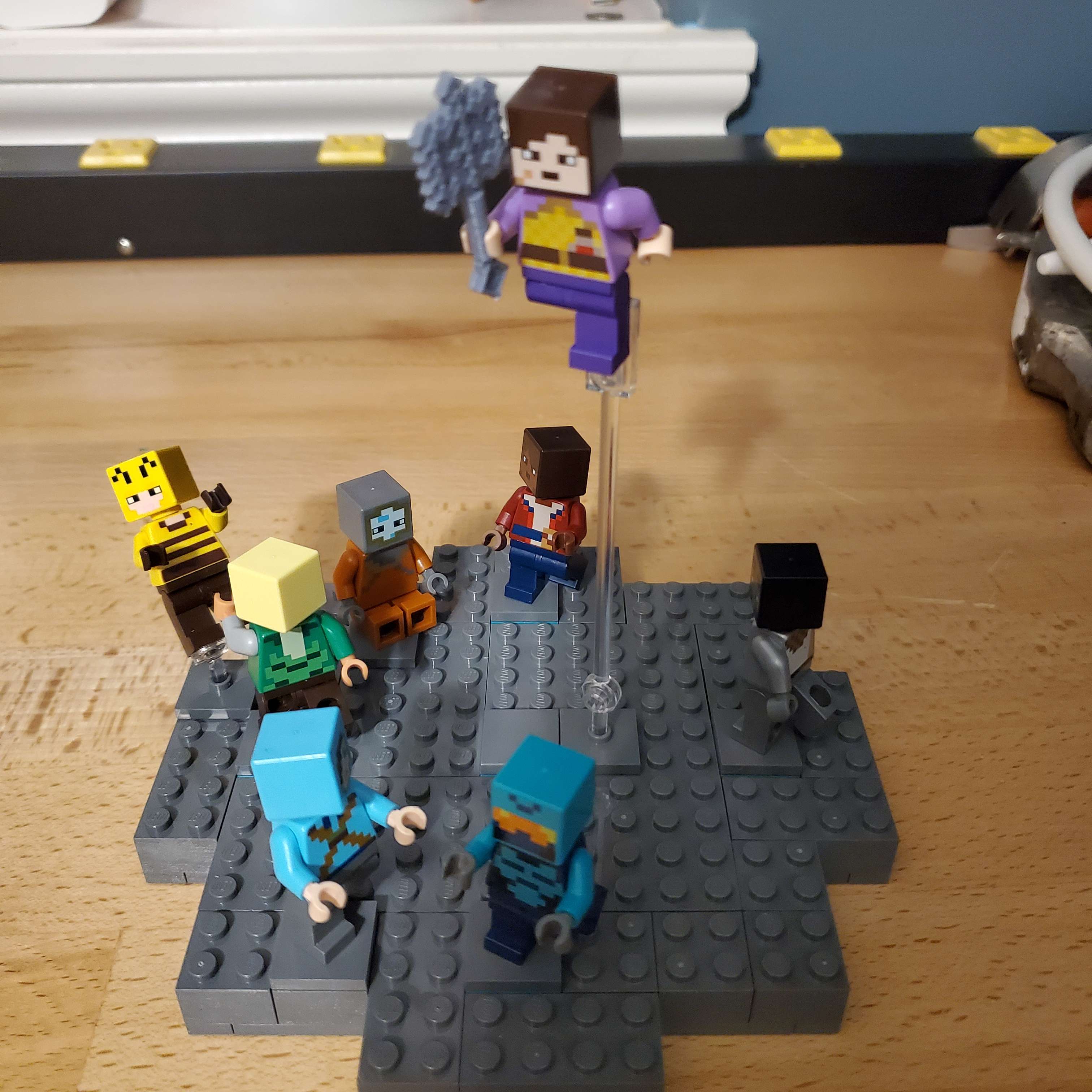 Miniatura 5 do modelo 3D LEGO Minecraft Compatible Mace