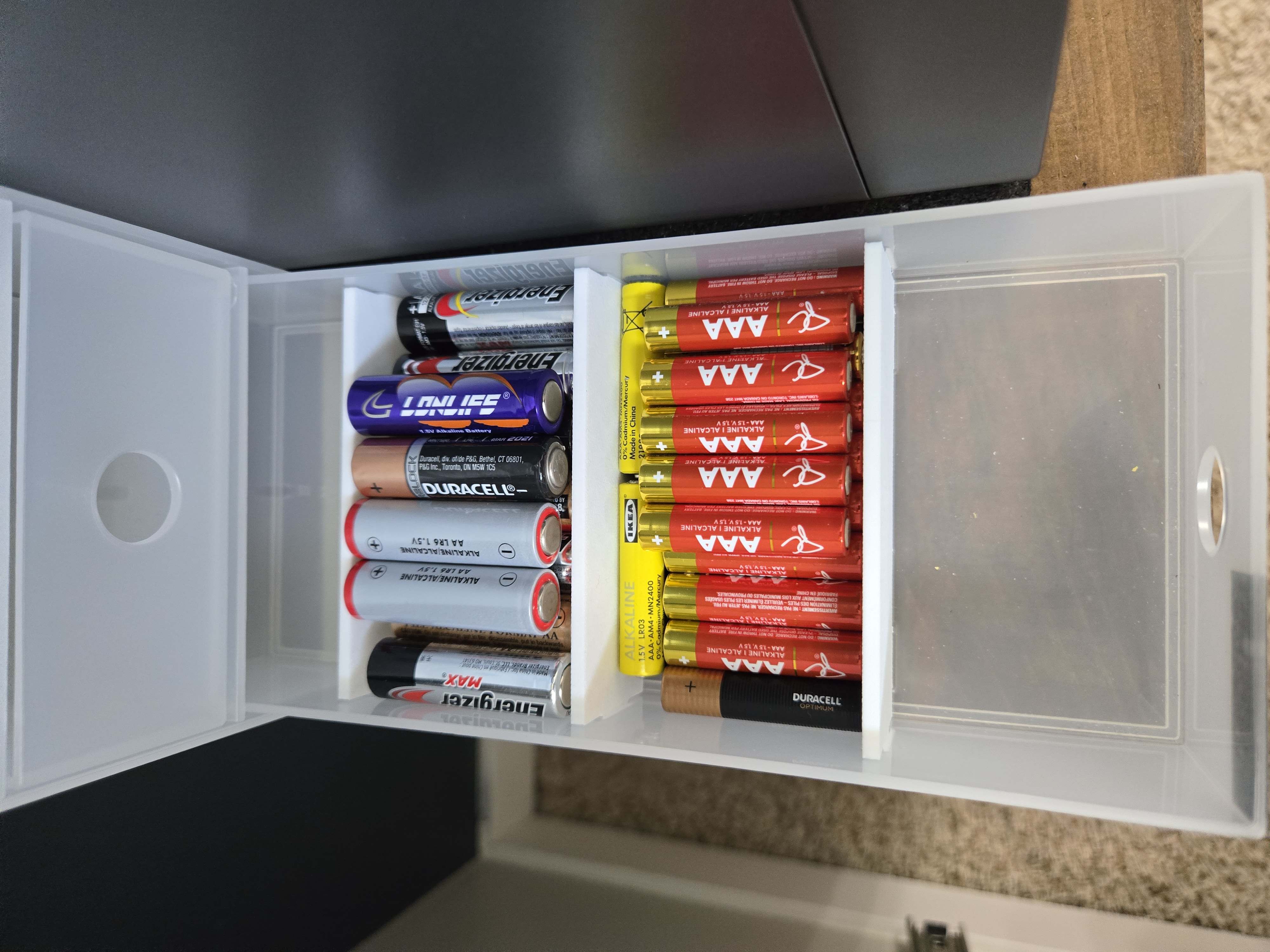 Muji Plastic Drawer Divider