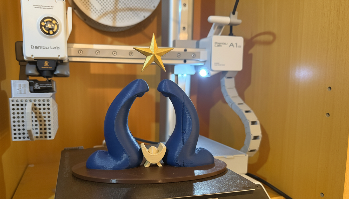 Simple Nativity Scene