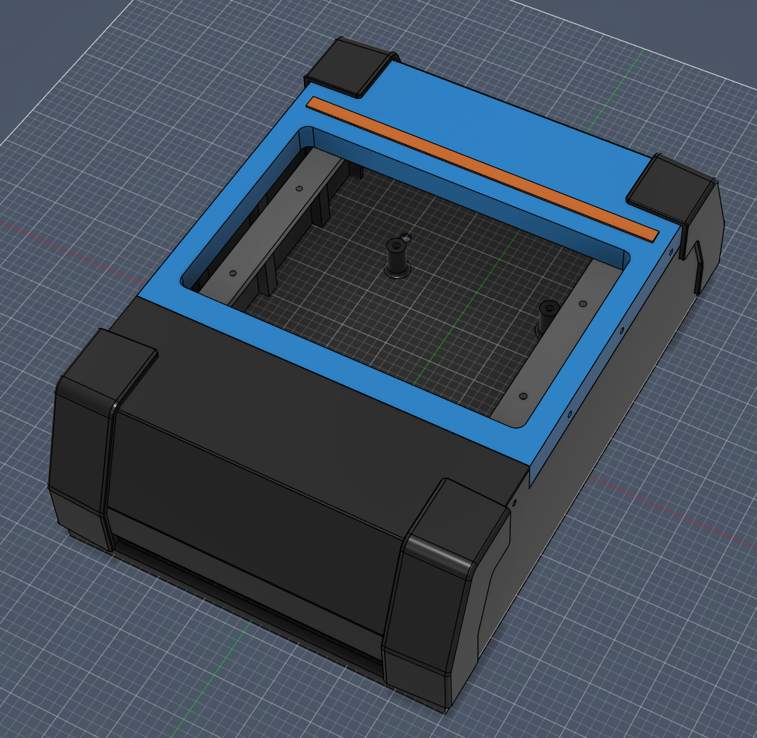 Cerbo GX and Tank 140 Housing, Optional Touch 70 Cover