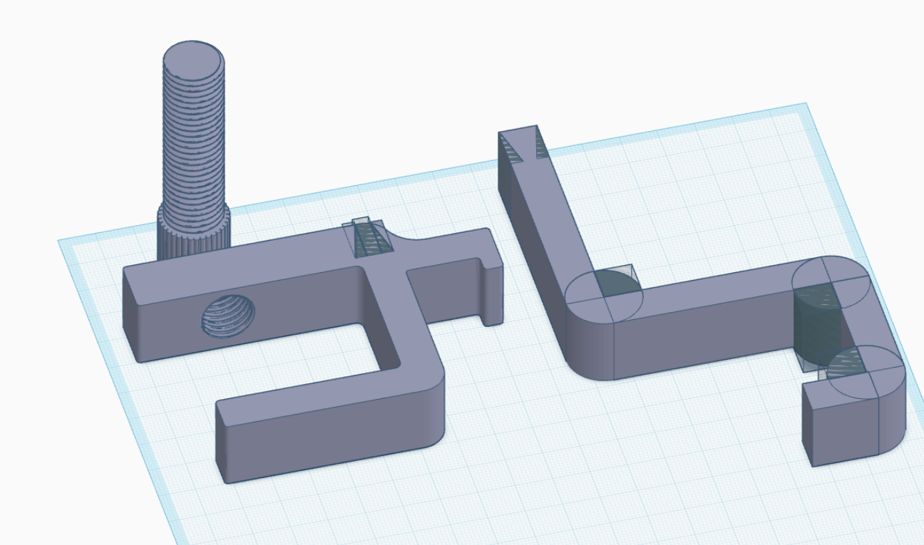 Horizontal and vertical Backpack Holder