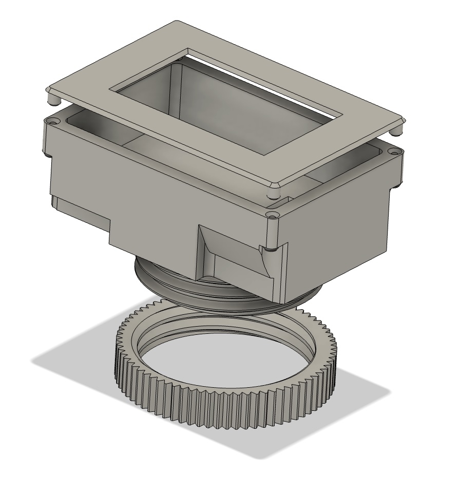 Mount Case for DC House Battery Monitor for Ryobi RM480e