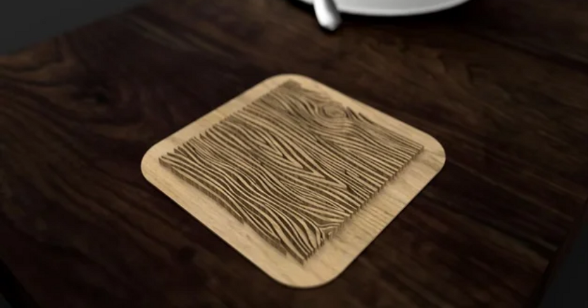 Wood Grain Stamp by OurAngryBadger Download free STL model