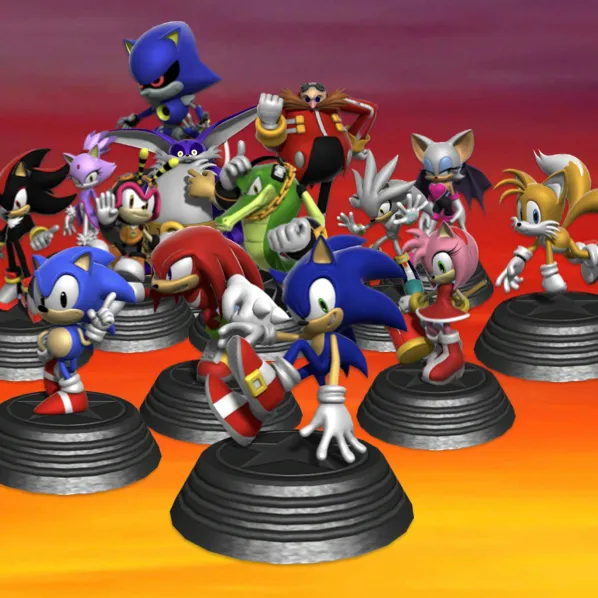 Shadow The Hedgehog Metal Sonic Espio The Chameleon Super Shadow