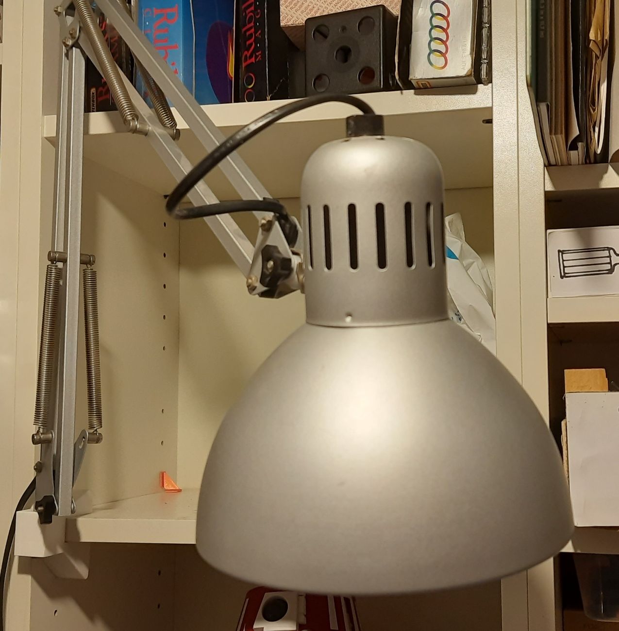Ikea Billy mount for Tertial lamp