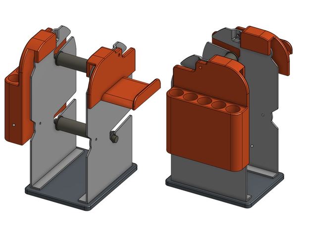 Miniatura 2 do modelo 3D Solder Spool Tool Holder