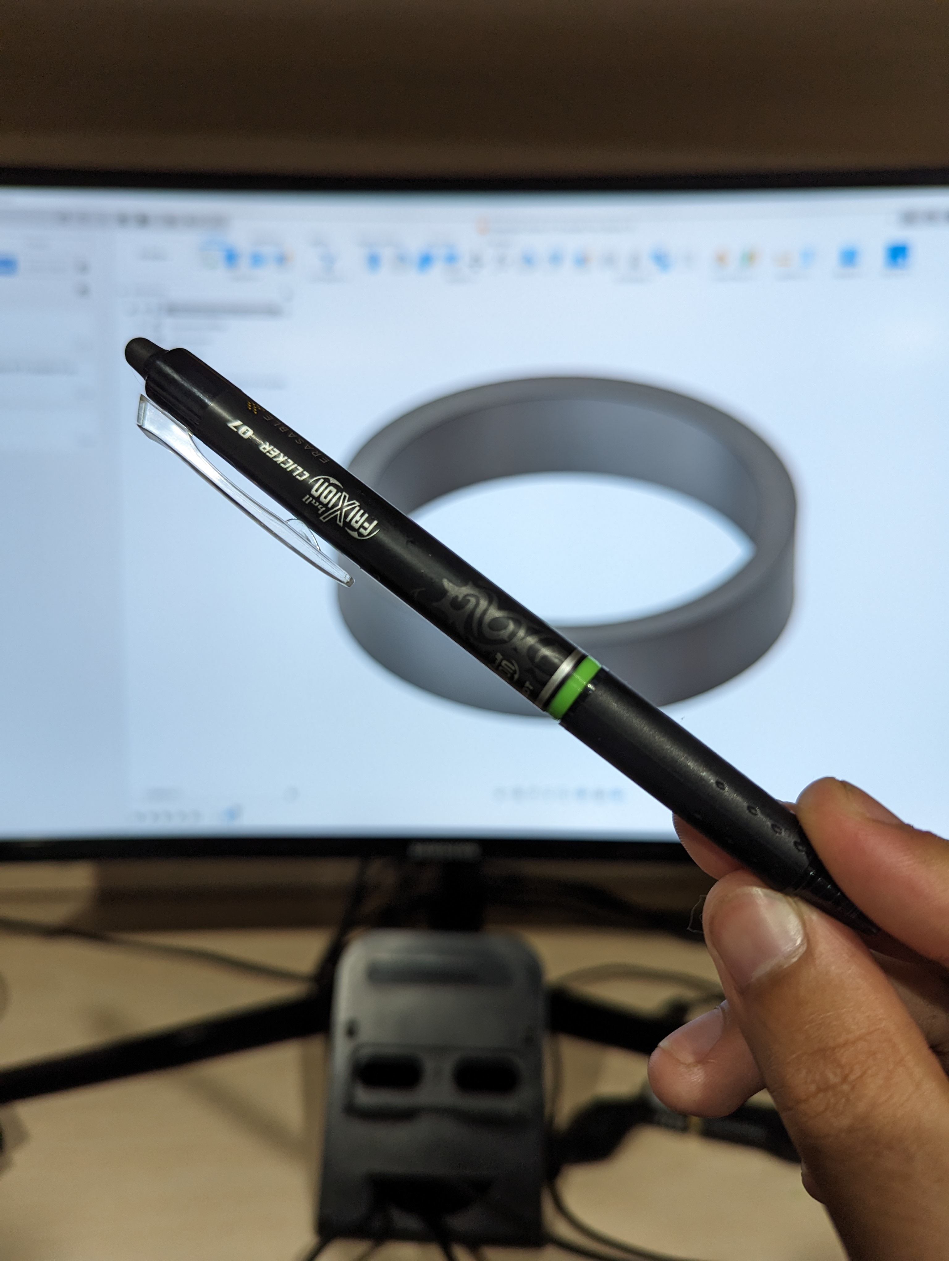 Fixion Ball Clicker 07 Erasable Pen Spacer
