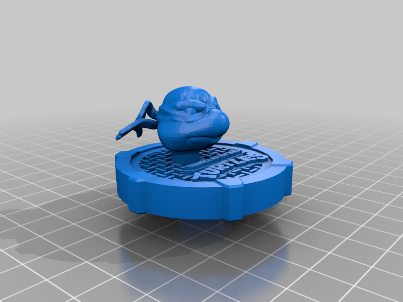 TMNT Extruder Knob Ender 3 v2