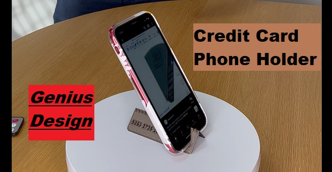 Travel Essentials -- Credit-Card Phone-Holder