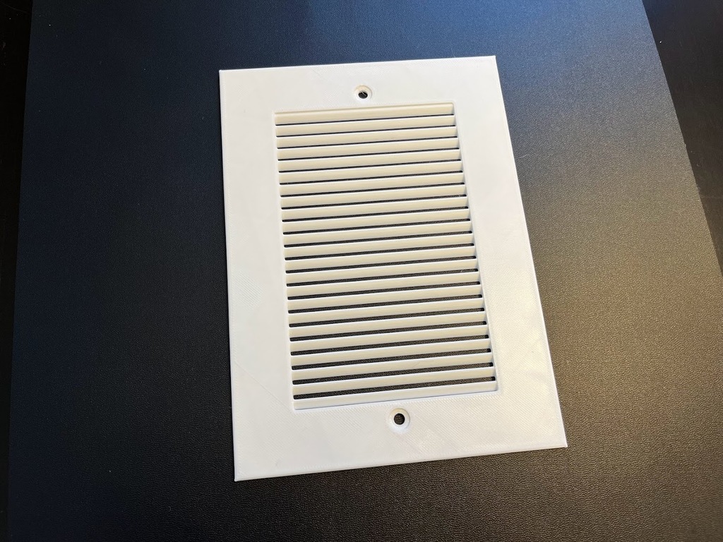 Slat Doorbell Chime Cover by Mark D Download free STL model