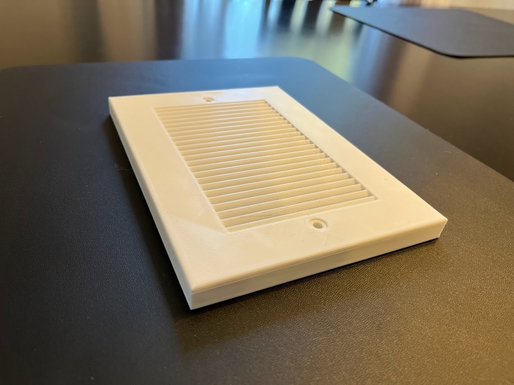 Slat Doorbell Chime Cover by Mark D Download free STL model