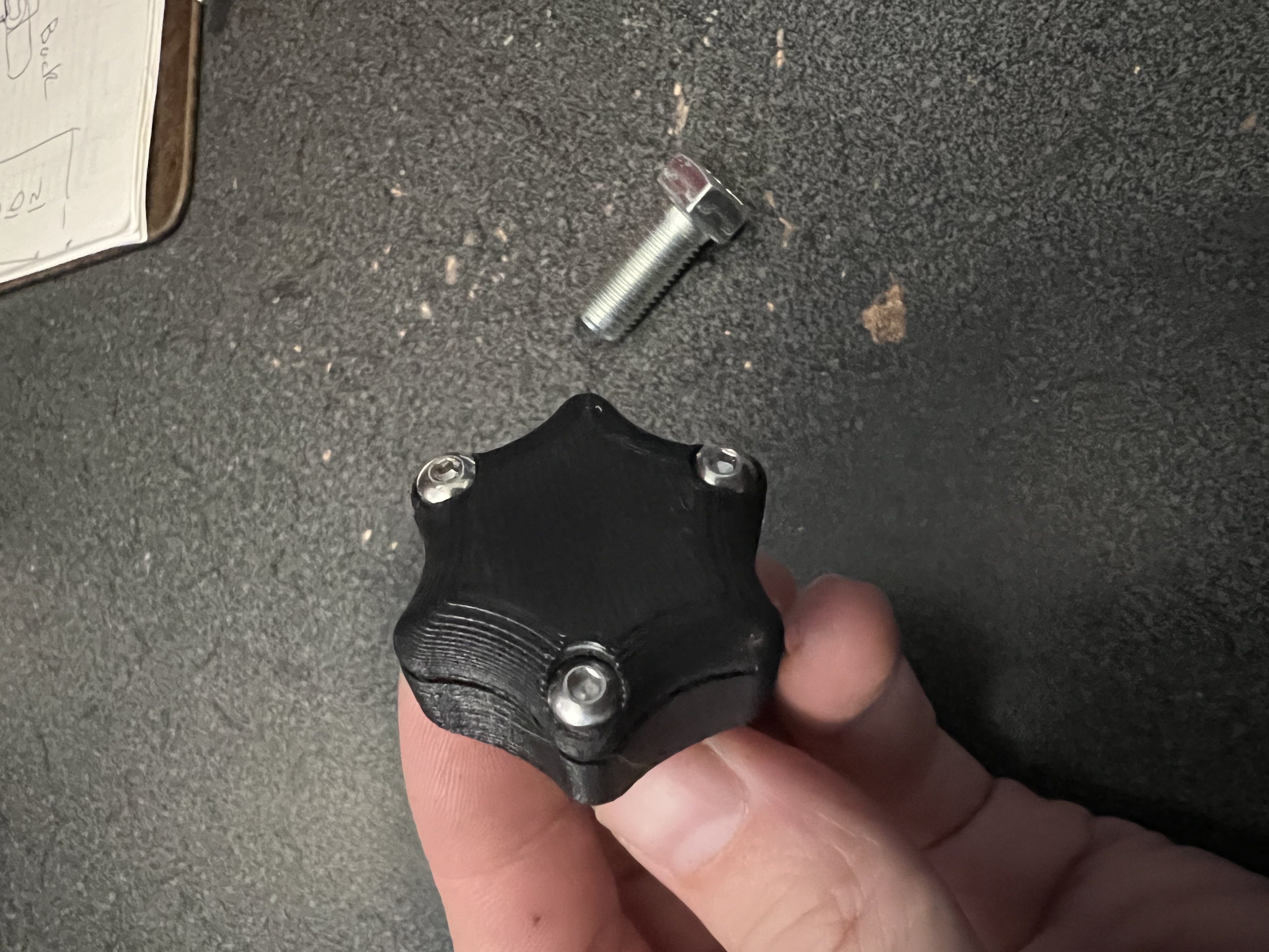 7 16 Bolt Twist Knob potentially Scalable By The Retro Relic 
