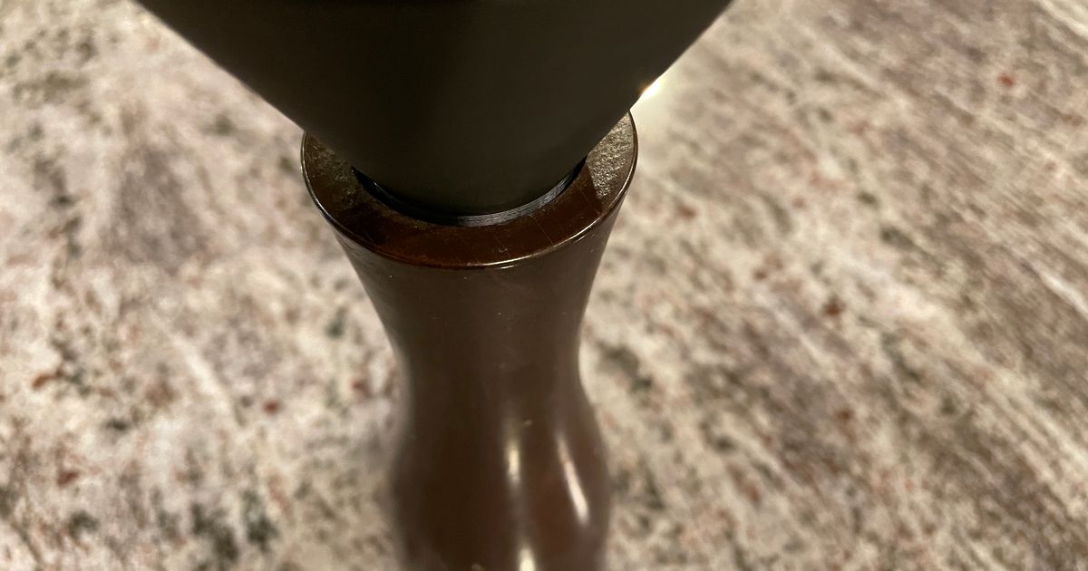 Peugeot Pepper Mill Funnel by MakerCameron Download free STL model