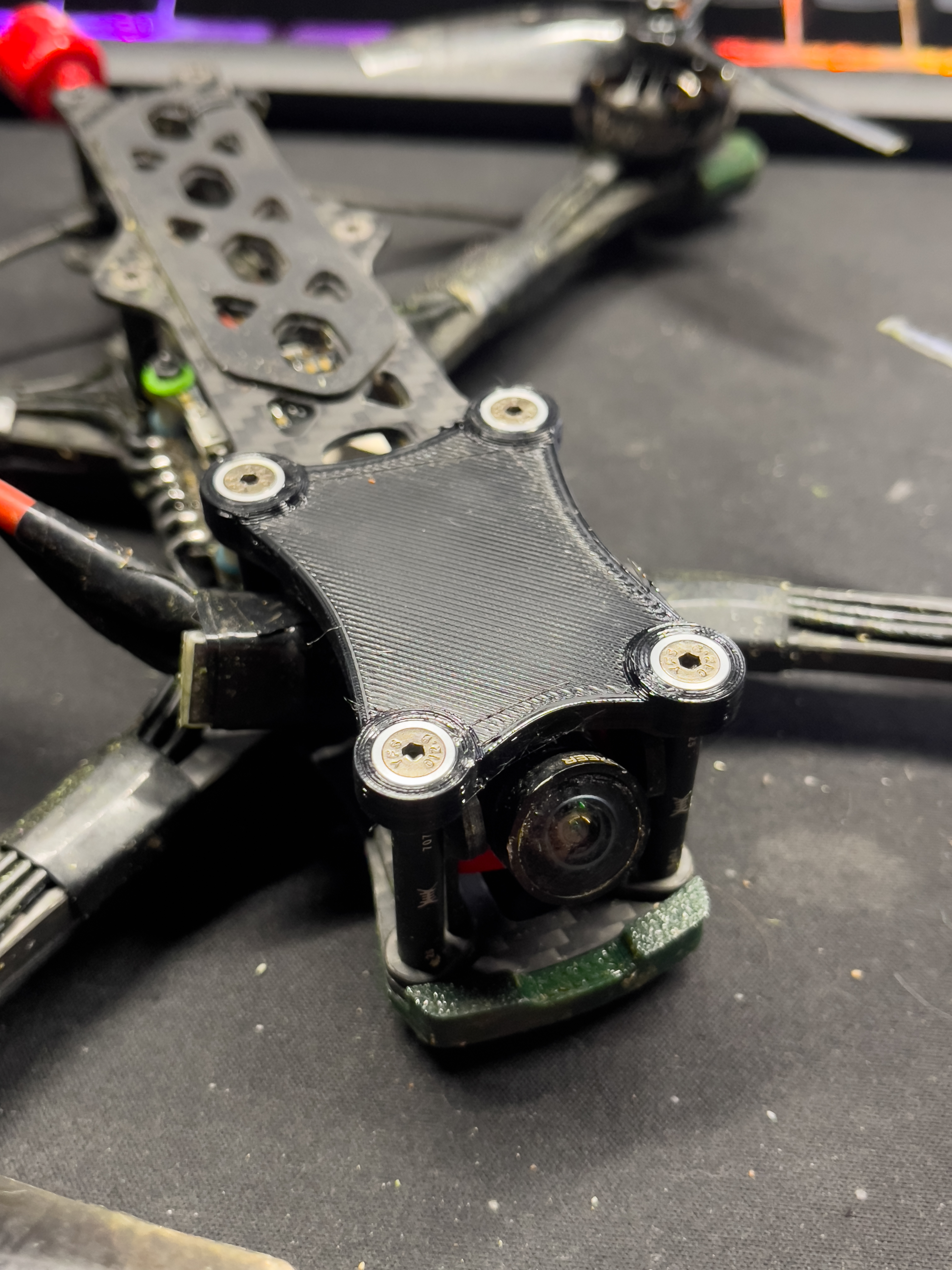 Quadmula Siren F5 Go Pro Base Mount