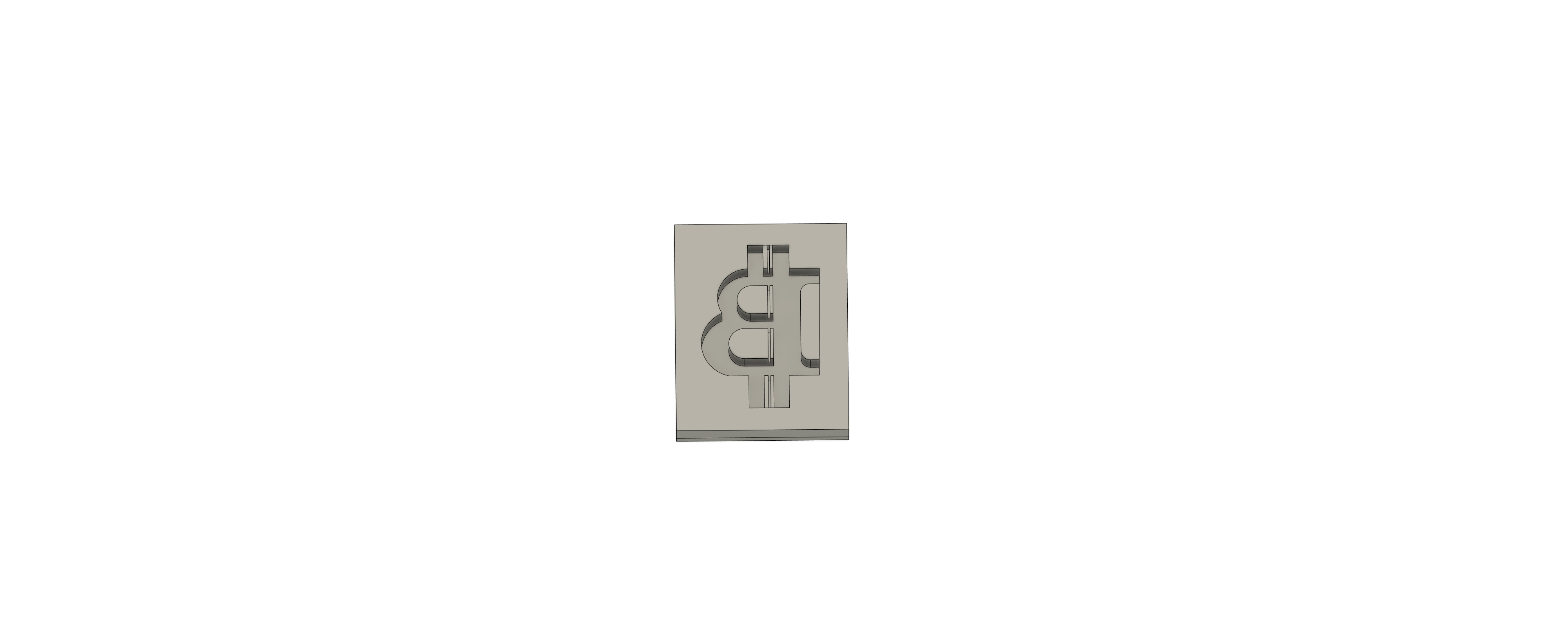 Bitcoin Halving Candle by Grunkle_Bitcoin Download free STL model