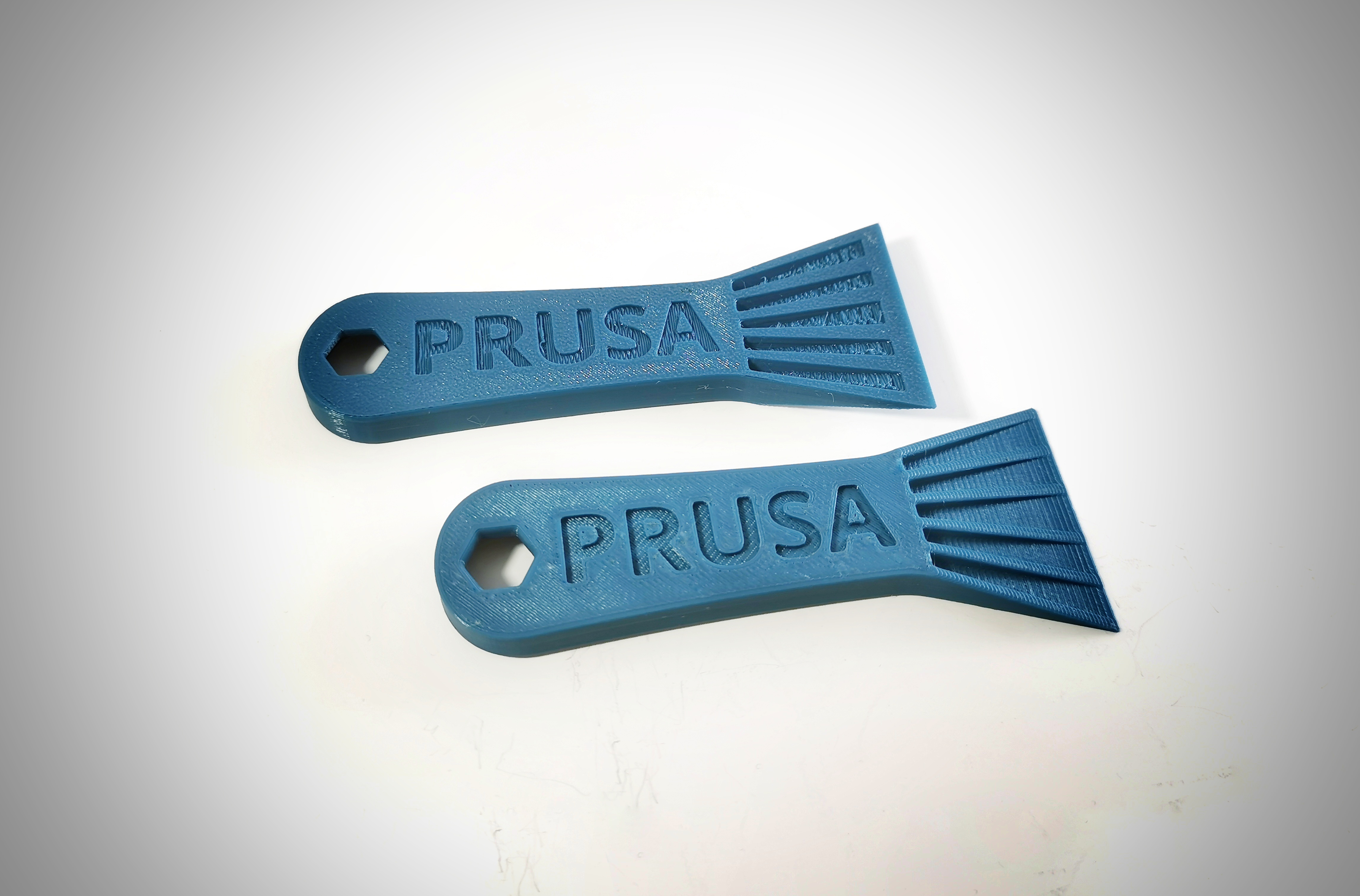 Bed Scraper with Prusa Logo (Updated)