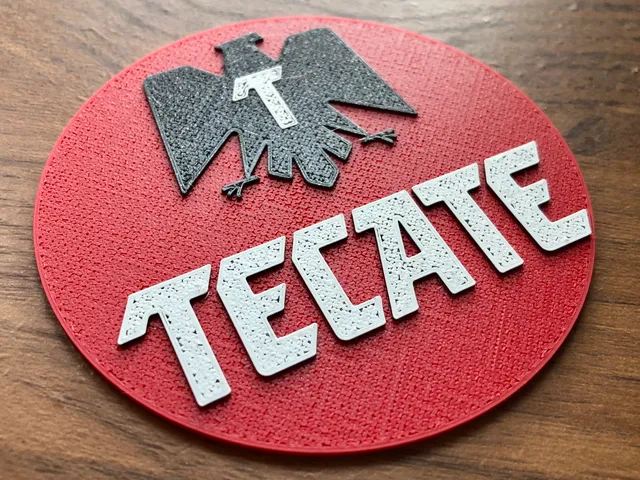 Tecate Beer Coaster - Mexico
