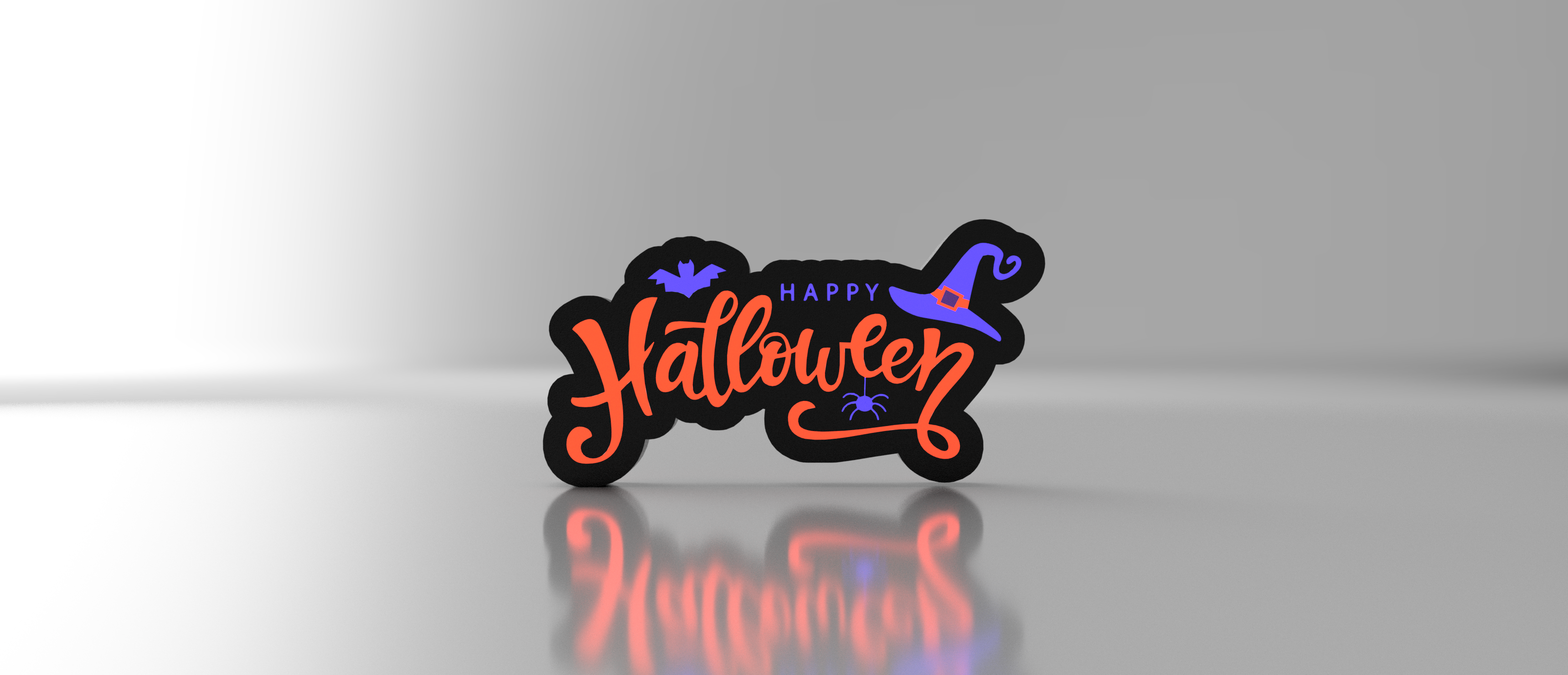 HAPPY HALLOWEEN LAMP