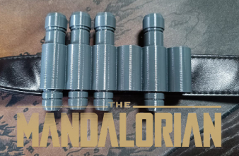 Star Wars The Mandalorian Cardridge holder / Bullet holder