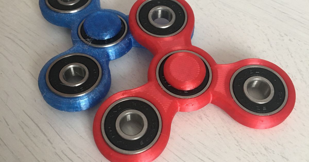 Spinner for 608 bearings by Vitamina 3D Download free STL model