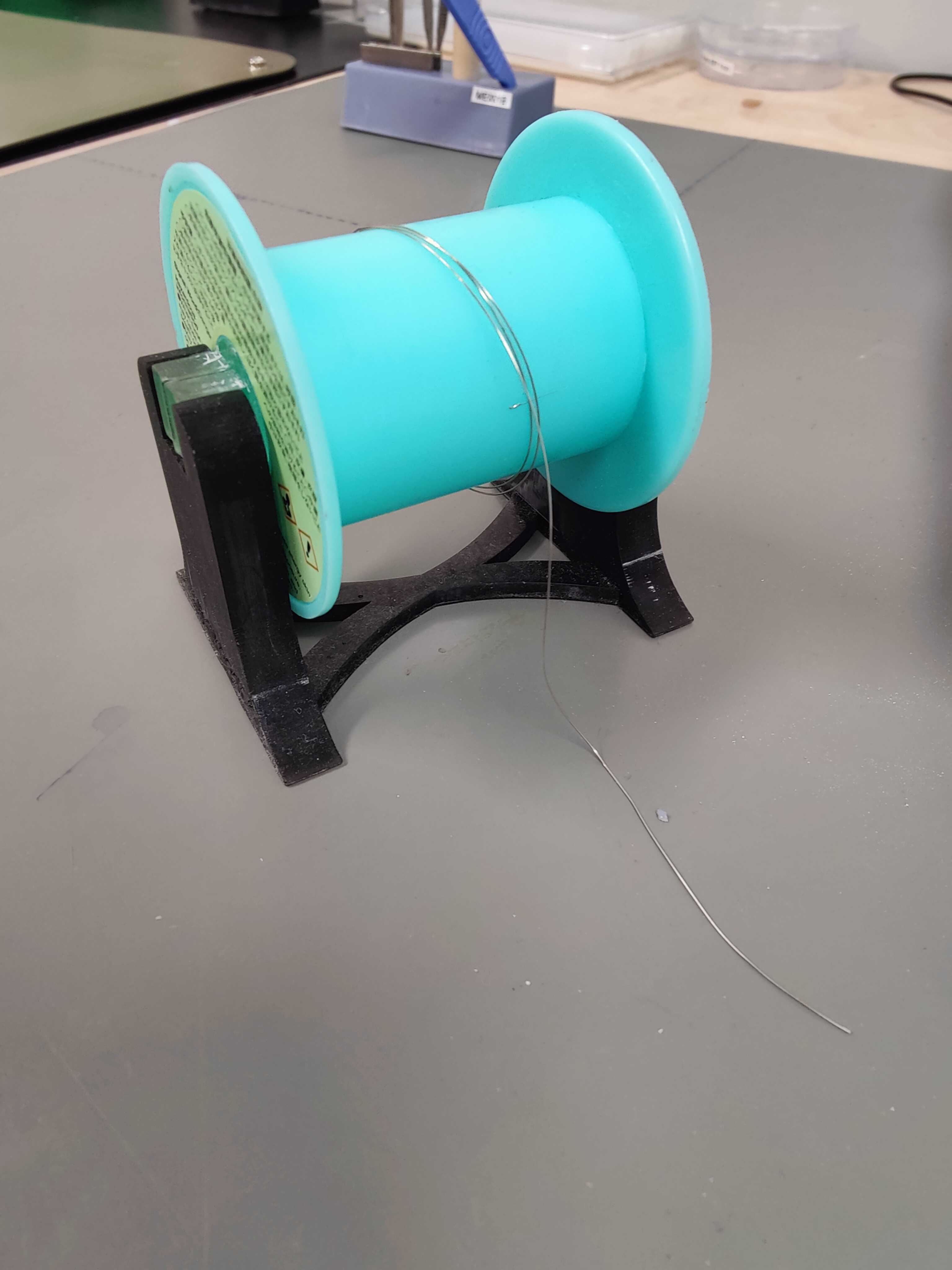 Holder for solder spool