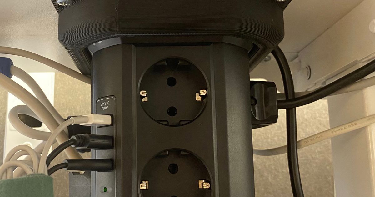 EyGde Power Strip Holder, Power Overhead Mount by Jannik Download