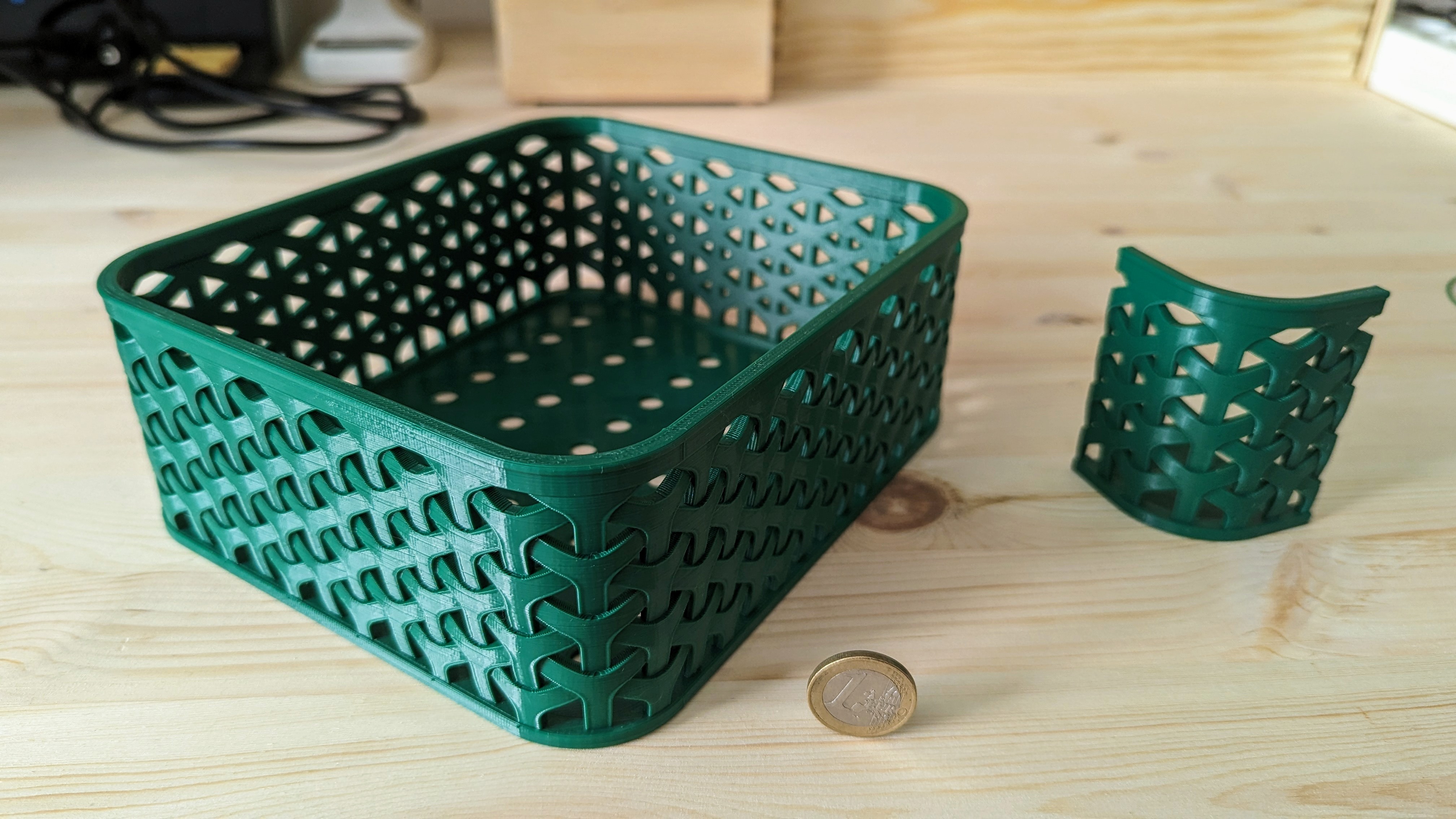 Flechtkorb - Wickerwork basket