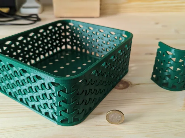 Flechtkorb - Wickerwork basket