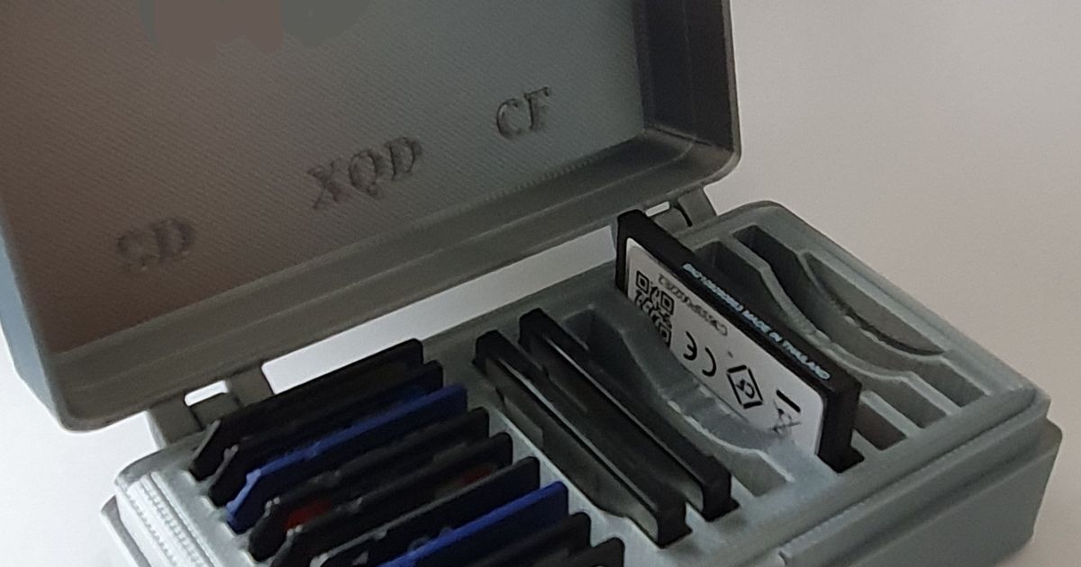 Digital Multi-Memory Card Holder by thinbegin