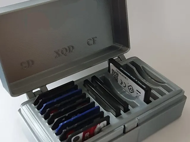 Memory card boxs