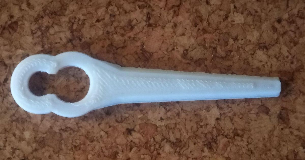 Einhell Trimmer Replacement Blade by comcloudway Download free STL