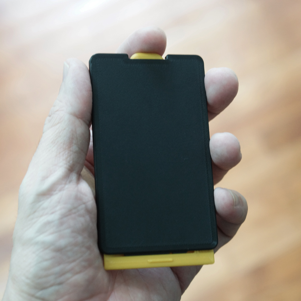 Minimalistic Cardsized SD Card Holder by TWB Download free STL model