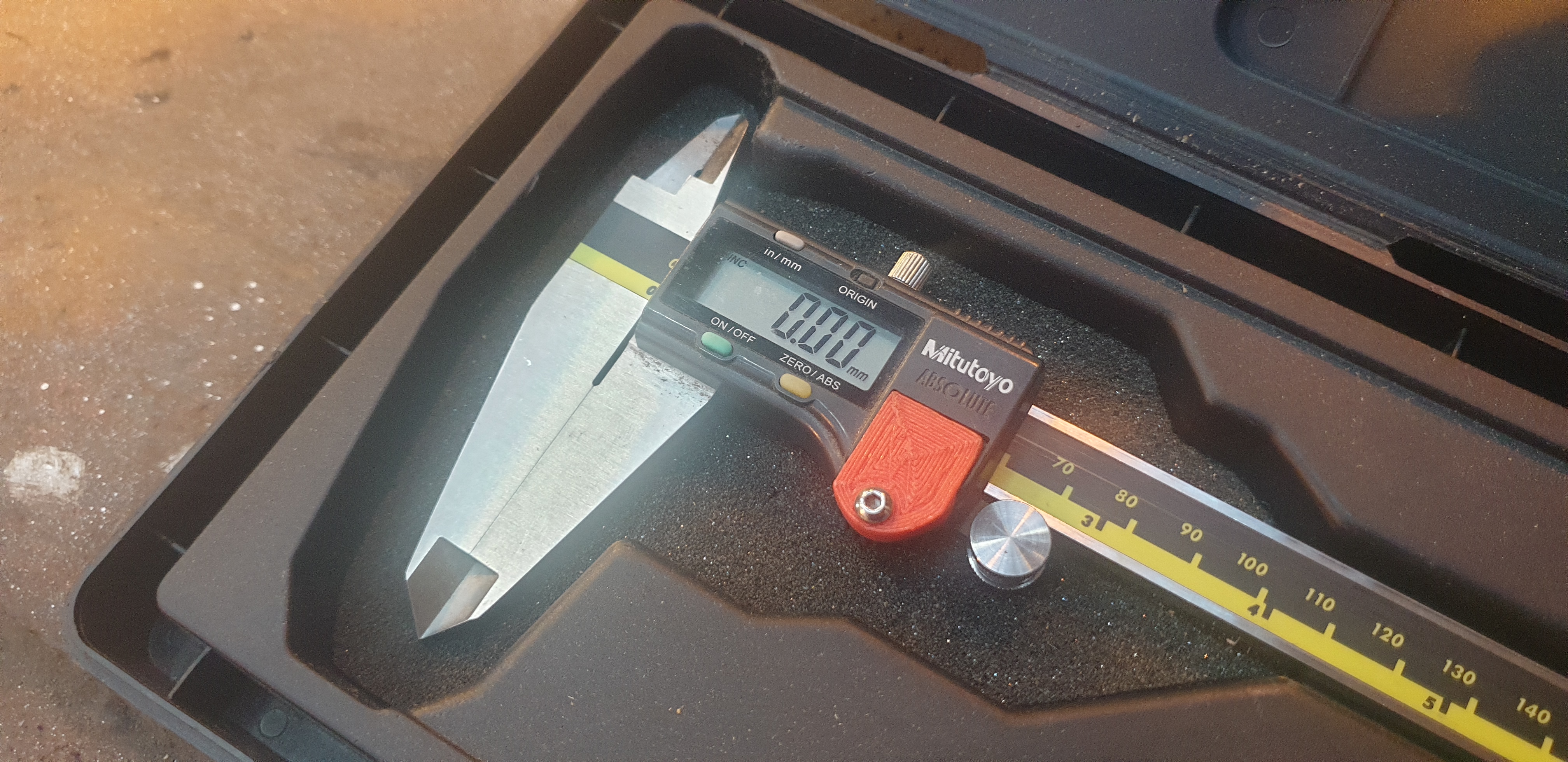 Mitutoyo Absolute Vernier Modified Cover
