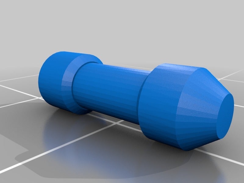 Miniatura 4 do modelo 3D Repaired pin for window locking handle