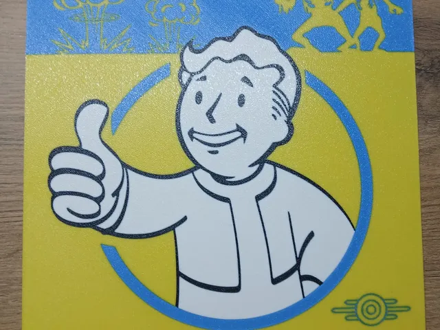 Fallout Poster - Surface Never Vault Forever