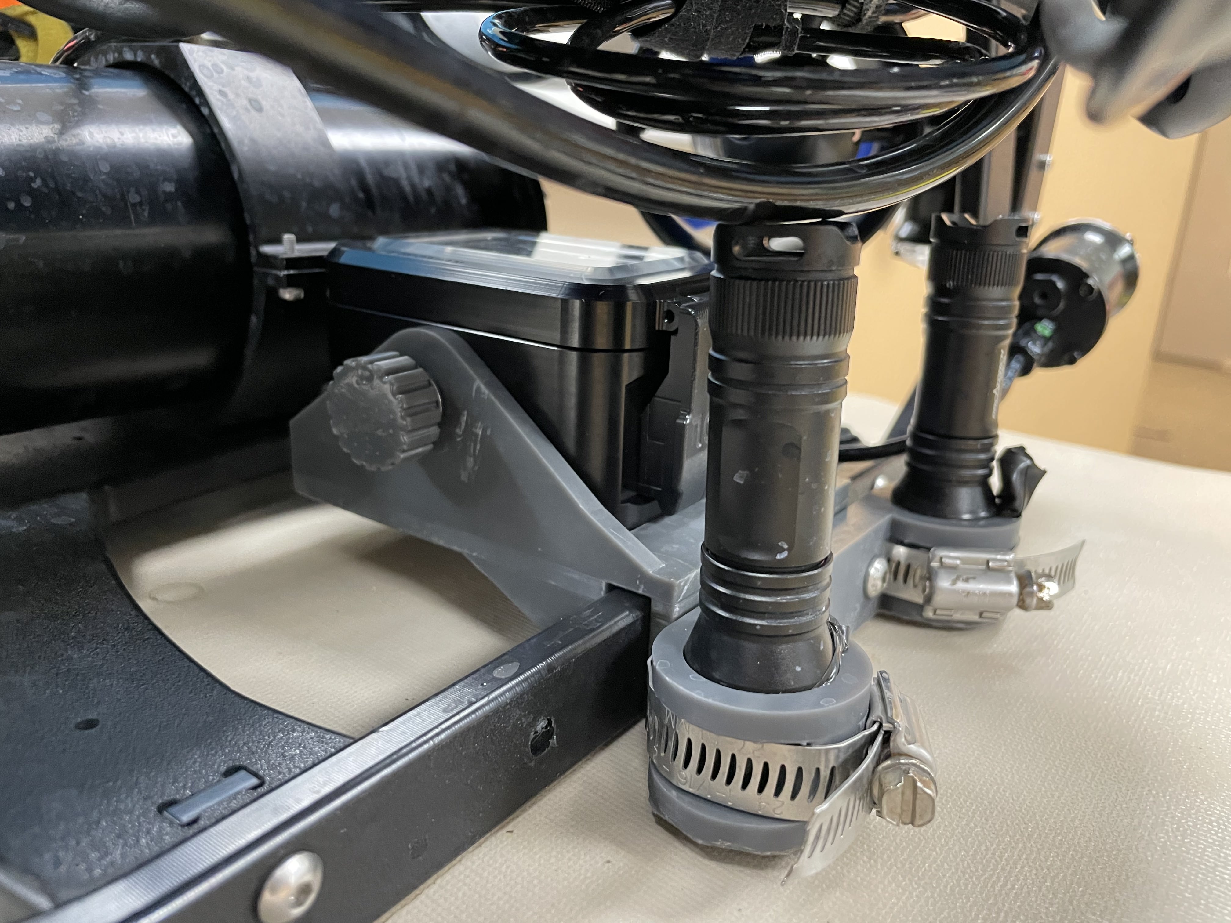 BlueROV2 Benthic GoPro mount + Laser Mount by Mike Bollinger | Download ...