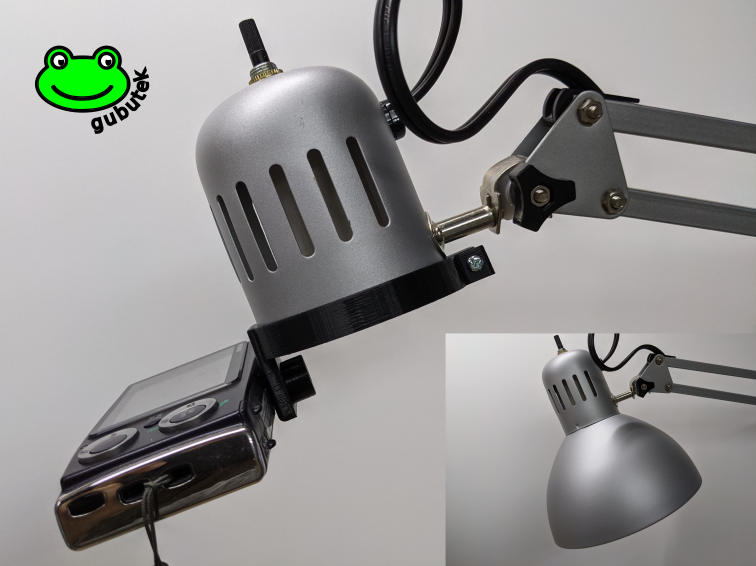IKEA hack: tripod from work lamp by gubutek, Download free STL model