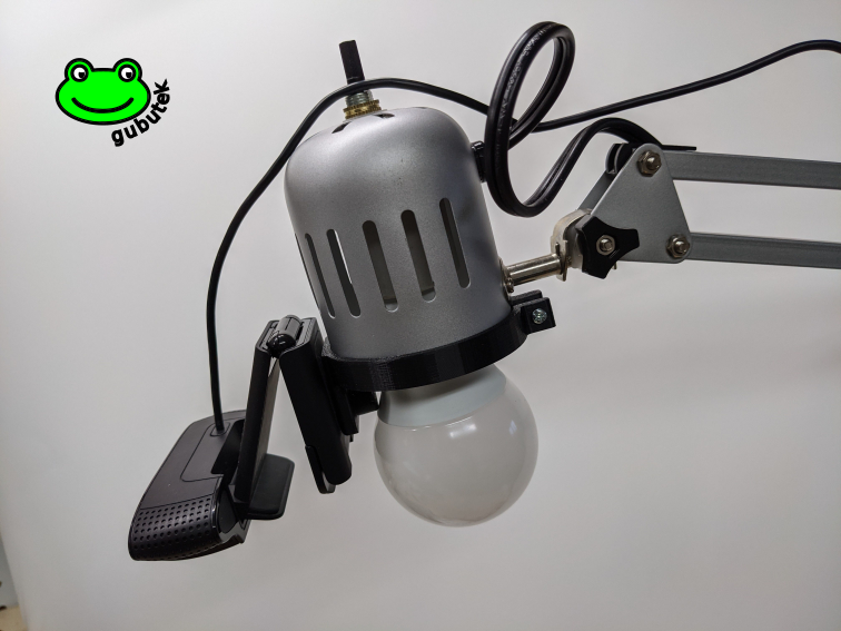 Miniatura 3 do modelo 3D IKEA hack:  tripod from work lamp