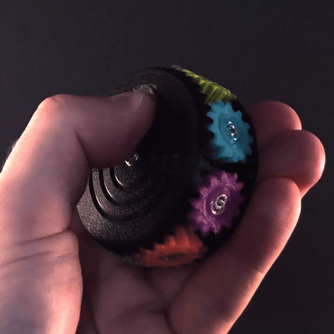 Bevel Gear Fidget spinner