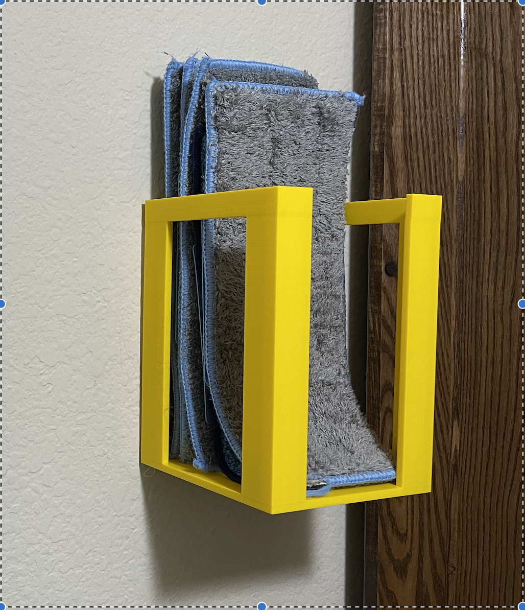 Wall Mount for iRobot Braava Jet m6 Mopping Pads