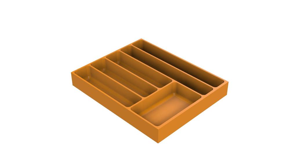 Custom Cutlery Tray by LuisZMaker Download free STL model