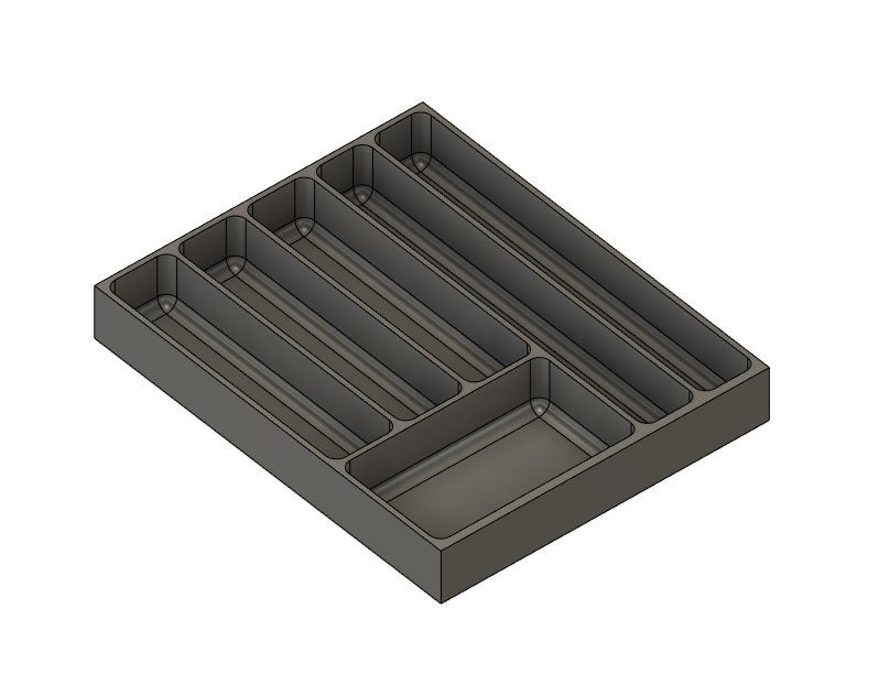 Custom Cutlery Tray by LuisZMaker Download free STL model