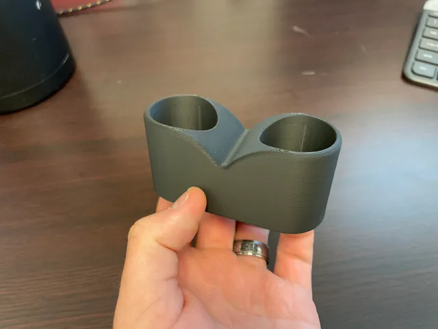 Dual Electric Toothbrush Holder
