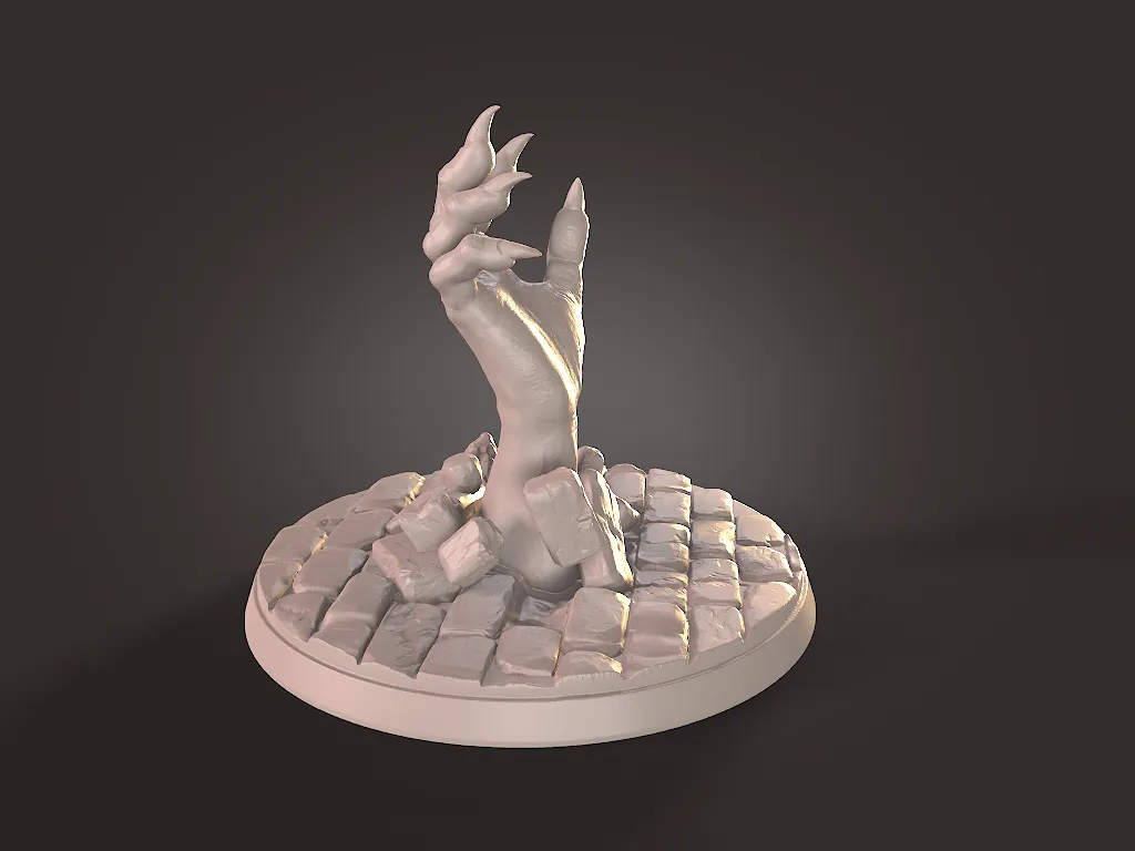 Hands by miniShev, Download free STL model