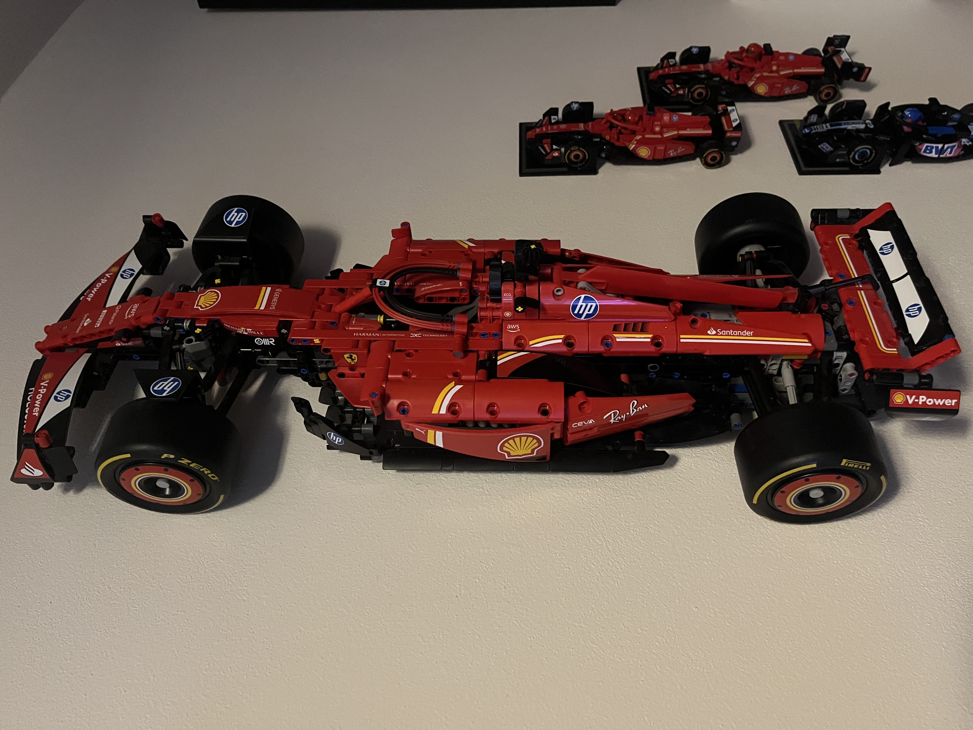 LEGO Ferrari Formula 1 Wall Mount 3D model